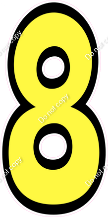 BB 47" Individuals - Flat Lemon 8