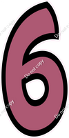 BB 47" Individuals - Flat Mauve 6