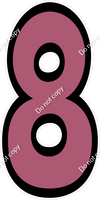 BB 47" Individuals - Flat Mauve 8