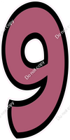 BB 47" Individuals - Flat Mauve 9