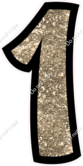 BB 47" Individuals - Khaki Sparkle 1