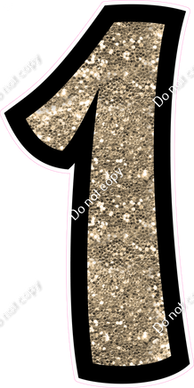 BB 47" Individuals - Khaki Sparkle 1