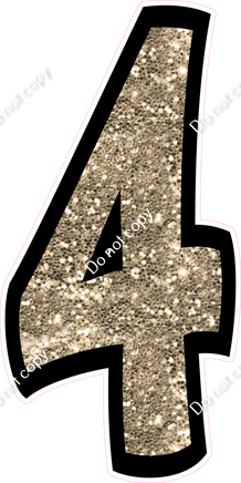 BB 47" Individuals - Khaki Sparkle 4