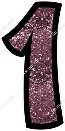 BB 47" Individuals - Mauve Sparkle 1