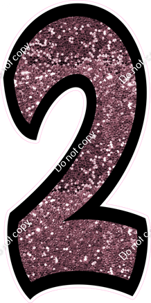 BB 47" Individuals - Mauve Sparkle 2