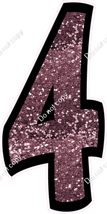 BB 47" Individuals - Mauve Sparkle 4