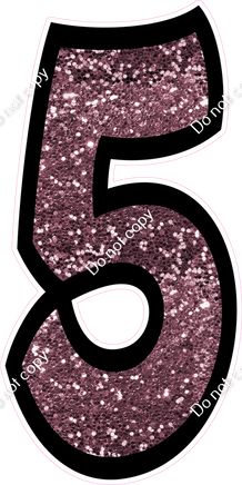 BB 47" Individuals - Mauve Sparkle 5