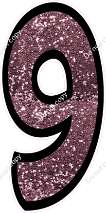 BB 47" Individuals - Mauve Sparkle 9