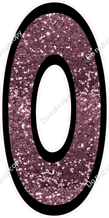 BB 47" Individuals - Mauve Sparkle