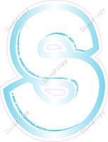 BBL 12" Individuals - Baby Blue White