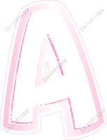 BBL 12" Individuals - Baby Pink White