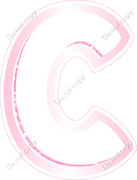 BBL 12" Individuals - Baby Pink White