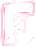 BBL 12" Individuals - Baby Pink White