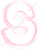 BBL 12" Individuals - Baby Pink White