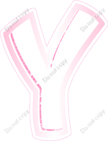 BBL 12" Individuals - Baby Pink White