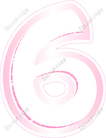 BBL 12" Individuals - Baby Pink White
