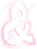 BBL 12" Individuals - Baby Pink White
