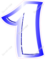 BBL 18" Individuals - Blue White