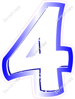 BBL 18" Individuals - Blue White
