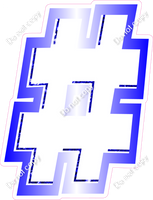 BBL 18" Individuals - Blue White