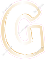 BBL 18" Individuals - Champagne White