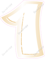 BBL 18" Individuals - Champagne White