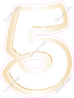 BBL 18" Individuals - Champagne White