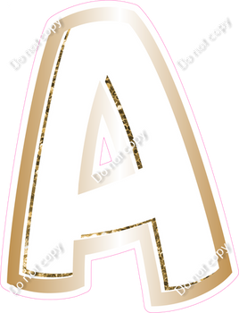 BBL 23" Individuals - Gold White