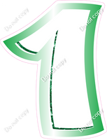 BBL 12" Individuals - Green White