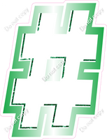 BBL 12" Individuals - Green White