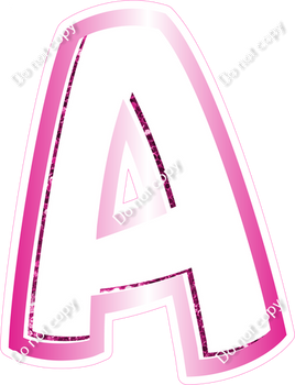 BBL 23" Individuals - Hot Pink White