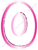 BBL 12" Individuals - Hot Pink White