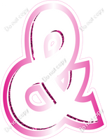 BBL 12" Individuals - Hot Pink White