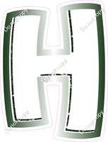 BBL 12" Individuals - Hunter Green White