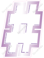 BBL 18" Individuals - Lavender White