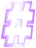 BBL 18" Individuals - Lilac White