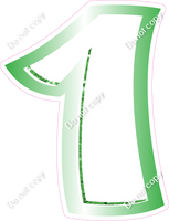 BBL 12" Individuals - Lime White