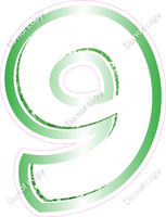 BBL 12" Individuals - Lime White