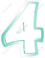 BBL 18" Individuals - Mint White