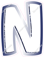 BBL 12" Individuals - Navy Blue White