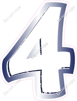 BBL 12" Individuals - Navy Blue White