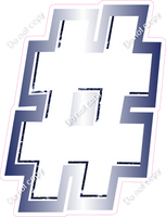 BBL 12" Individuals - Navy Blue White