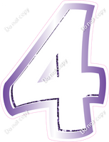 BBL 18" Individuals - Purple White