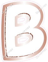 BBL 12" Individuals - Rose Gold White