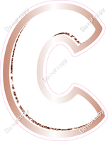 BBL 12" Individuals - Rose Gold White