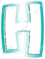 BBL 12" Individuals - Teal White