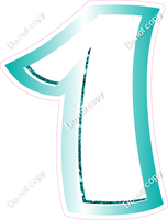 BBL 12" Individuals - Teal White