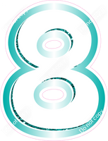BBL 12" Individuals - Teal White