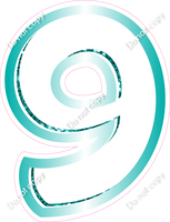 BBL 12" Individuals - Teal White