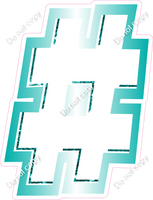 BBL 12" Individuals - Teal White